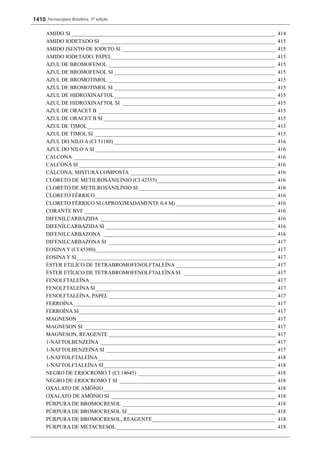 Farmacopeia 5 edição