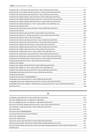 Farmacopeia 5 edição