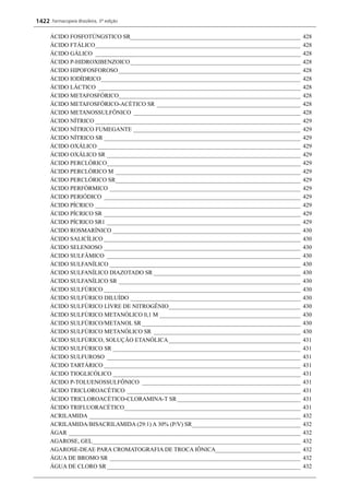 Farmacopeia 5 edição