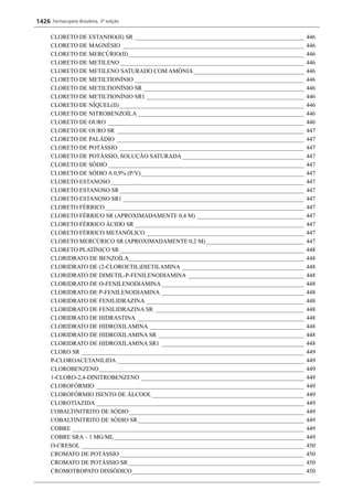 Farmacopeia 5 edição