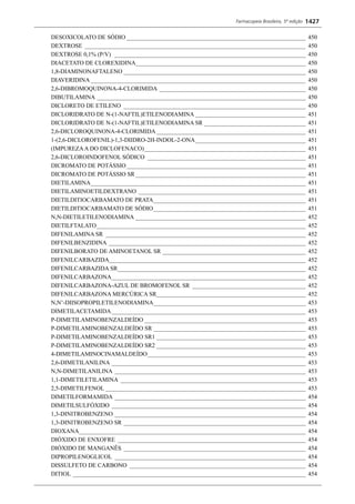 Farmacopeia 5 edição