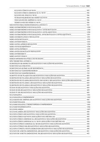 Farmacopeia 5 edição