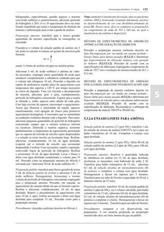 Farmacopéia brasileira 5 edição volume1