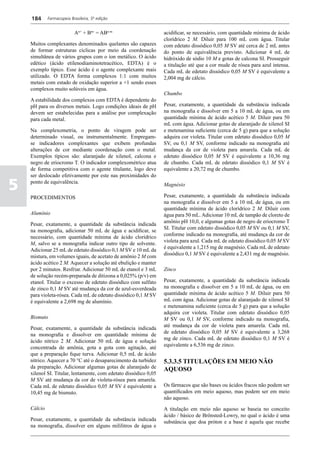 Farmacopéia brasileira 5 edição volume1