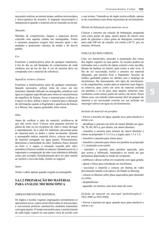 Farmacopéia brasileira 5 edição volume1