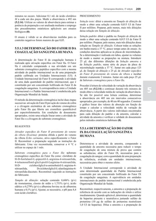 Farmacopéia brasileira 5 edição volume1