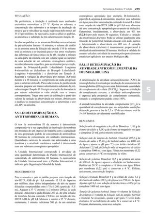 Farmacopéia brasileira 5 edição volume1