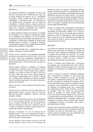 Farmacopéia brasileira 5 edição volume1