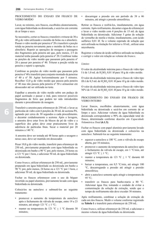 Farmacopéia brasileira 5 edição volume1