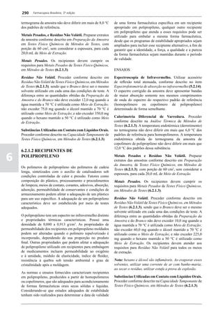 Farmacopéia brasileira 5 edição volume1