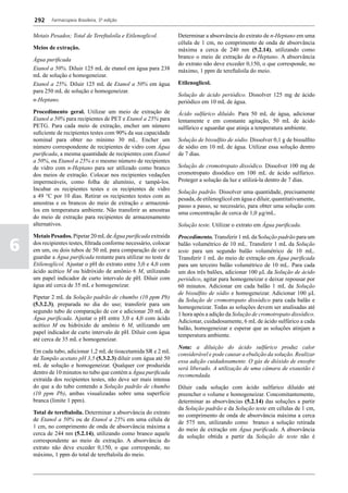 Farmacopéia brasileira 5 edição volume1