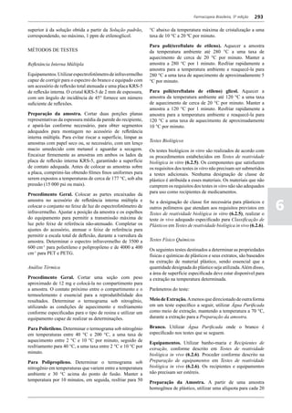 Farmacopéia brasileira 5 edição volume1