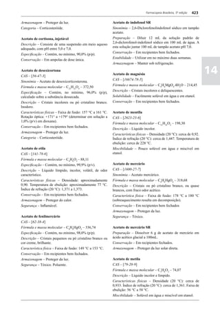 Farmacopéia brasileira 5 edição volume1