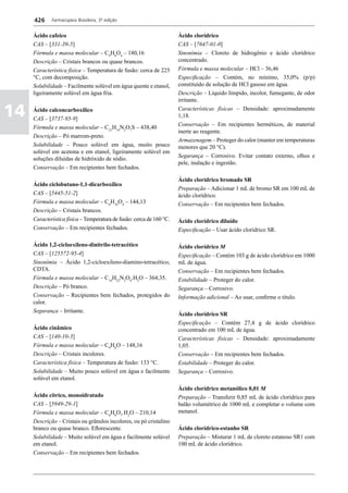 Farmacopéia brasileira 5 edição volume1