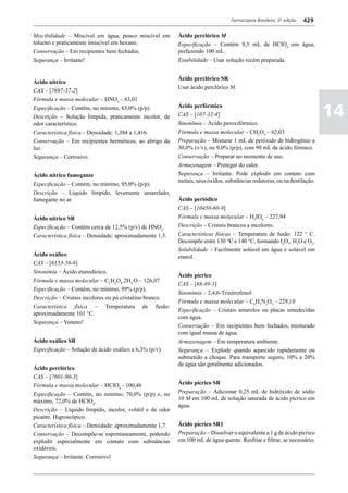 Farmacopéia brasileira 5 edição volume1