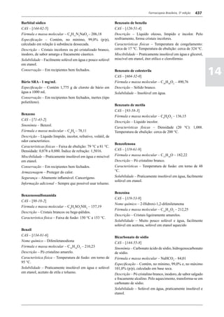 Farmacopéia brasileira 5 edição volume1