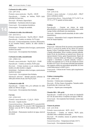 Farmacopéia brasileira 5 edição volume1