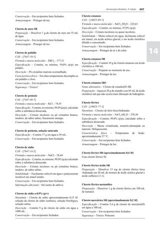 Farmacopéia brasileira 5 edição volume1