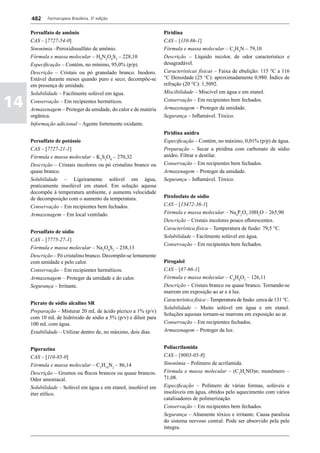 Farmacopéia brasileira 5 edição volume1