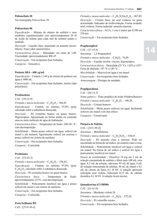 Farmacopéia brasileira 5 edição volume1