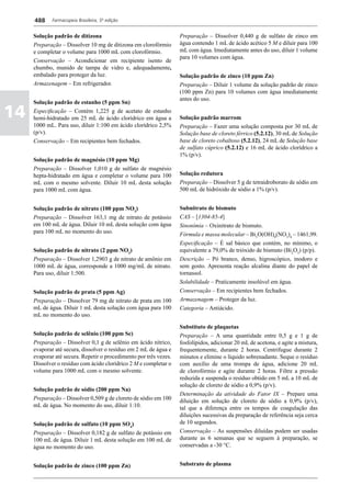 Farmacopéia brasileira 5 edição volume1