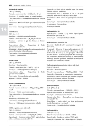 Farmacopéia brasileira 5 edição volume1