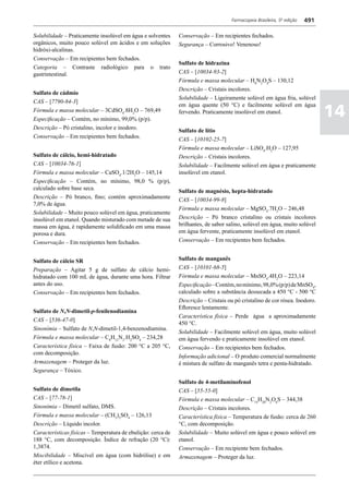 Farmacopéia brasileira 5 edição volume1