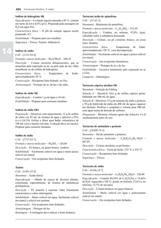 Farmacopéia brasileira 5 edição volume1