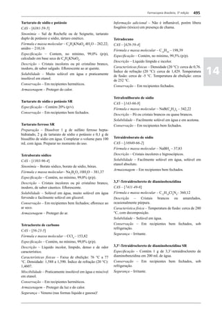 Farmacopéia brasileira 5 edição volume1