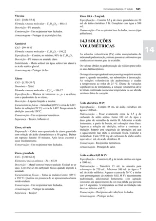 Farmacopéia brasileira 5 edição volume1