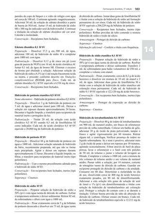 Farmacopéia brasileira 5 edição volume1