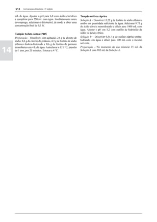 Farmacopéia brasileira 5 edição volume1