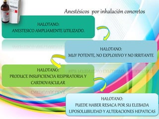 Farmaco ros2anestesicos locales y generales | PPT