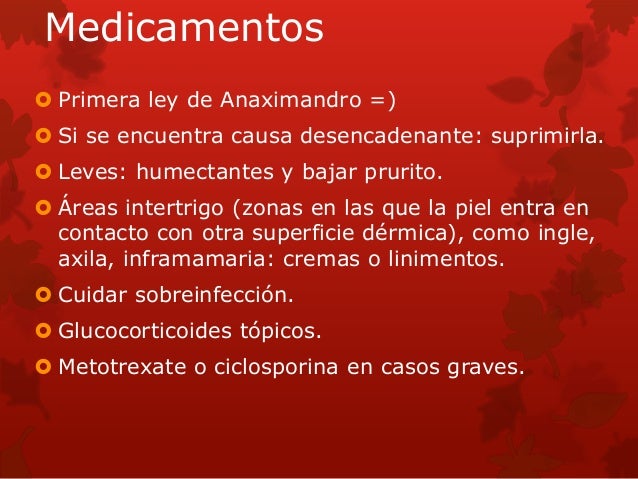 El complot de la psoriasis al trapo rojo