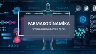 FARMAKODİNAMİKA
Pirməmmədova Ləman 717a4
 
