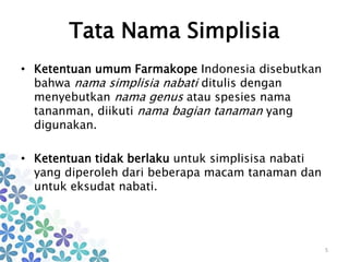 Farmakognosi | PPTX