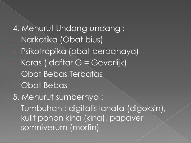 Farmakologi dasar