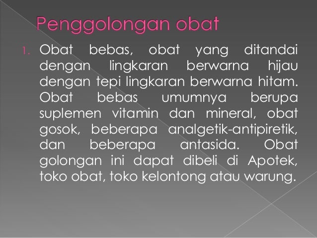 Farmakologi dasar