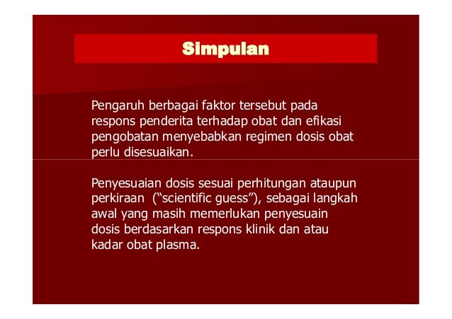 Farmakologi (Prinsip-Prinsip Terapeutika, Keamanan, dan 