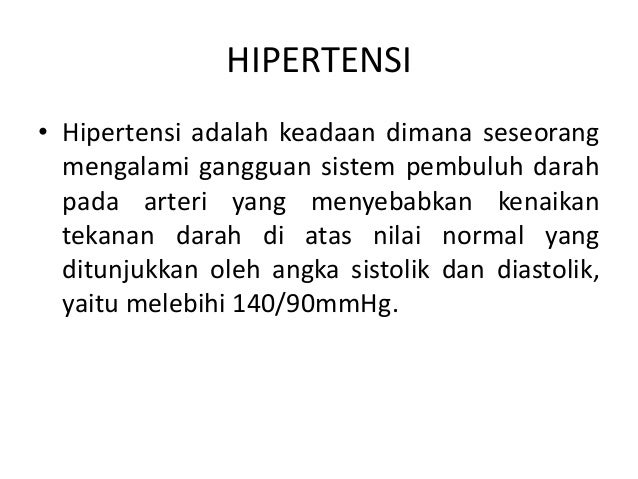 Farmakoterapi ii hipertensi