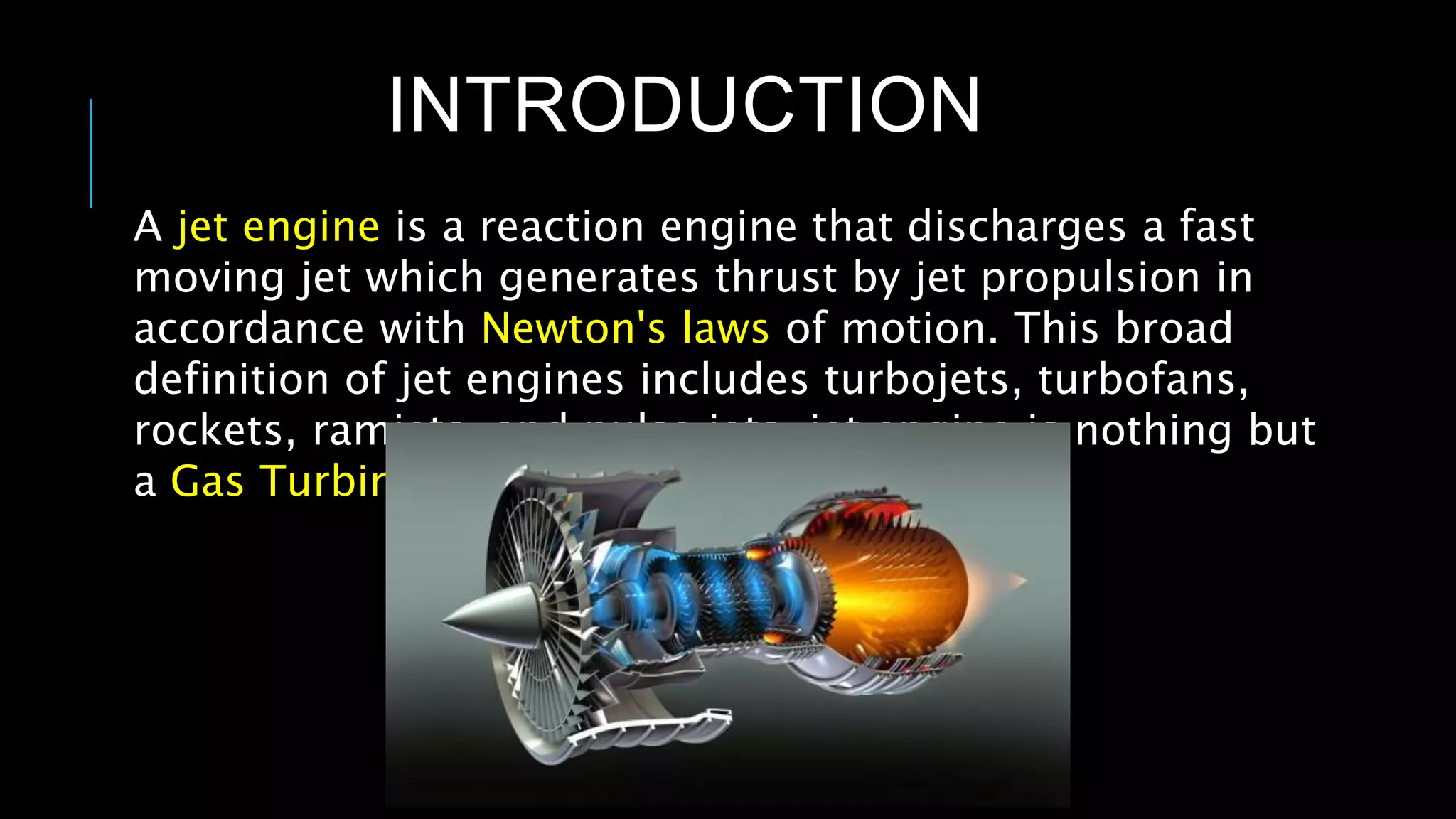 Jet Engine Types and Working | PPTX