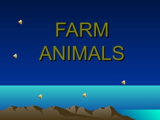 FARMFARM
ANIMALSANIMALS
 
