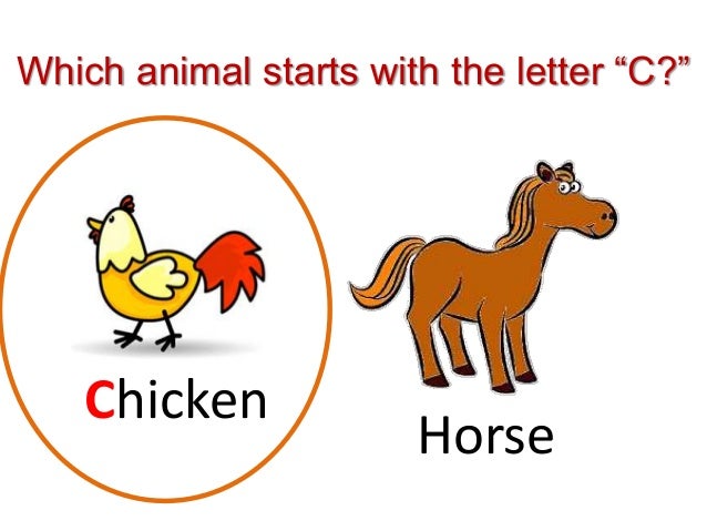 Farm Animal Letter Sounds