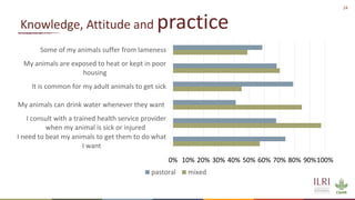 Silvopastoralism and welfare of farmed animals in Ethiopia 
