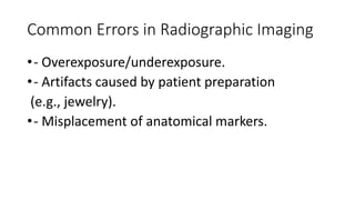 image critique in radiography by Atif | PDF