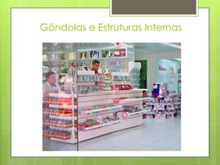 Gôndolas e Estruturas Internas
 