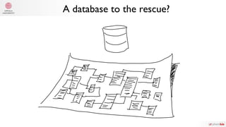 A database to the rescue?
 