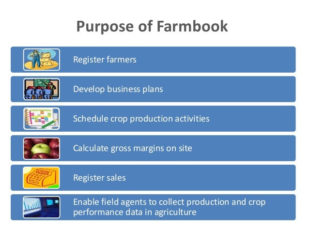 Farmbook An Innovative Ict Tool For Farm Management Training And Farmbook An Innovative Ict Tool For Farm Management Training And