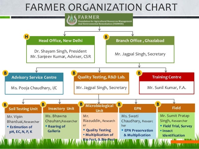 Farm Business Organizational Chart