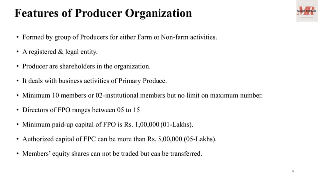 Farmer producer company (FPO) | PDF | Agriculture | Industries